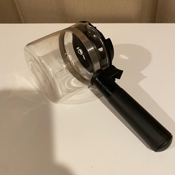 Espresso‎ Machine Carafe Replacement Part 8x3.25 Glass with Handle - Picture 5 of 5